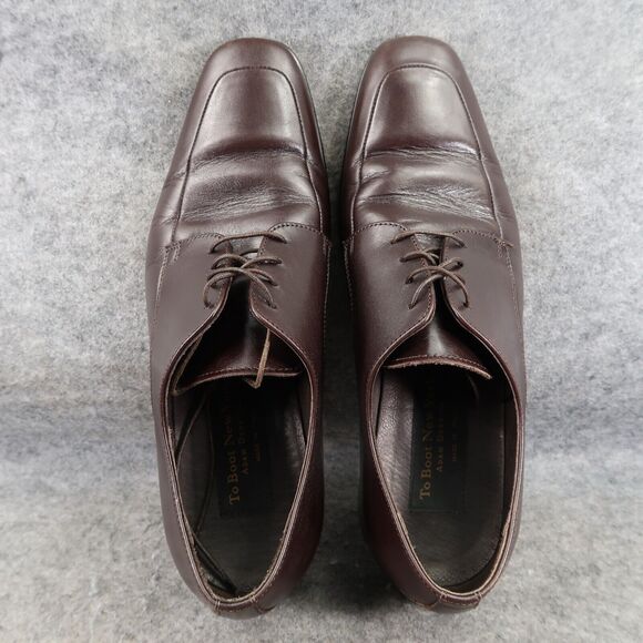 To Boot Shoes Mens 9 Oxford Derby Classic Leather Square Toe Formal Adam Derrick main image 7